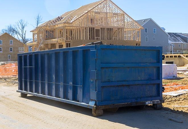 heavy-duty waste bin for residential clean-up